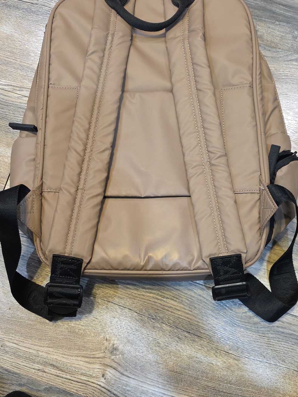 CALPAK Luka 15" Nylon Laptop Backpack Chocolate Padded Multiple Compartments - Picture 3 of 6